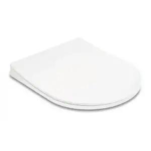 NKP - SHORT İNCİ KLOZET KAPAĞI (YAVAŞ KAPANAN - ÜSTTEN SIKMALI)