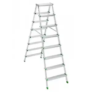 SM Saraylı 8+8 Çift Taraflı Alüminyum Merdiven