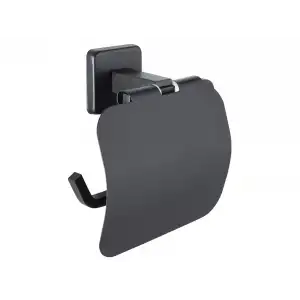 TEMA - KARE PLUS TUVALET KAĞITLIĞI (MAT SİYAH - KAPAKLI)