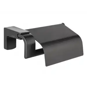 TEMA - PREMİUM TUVALET KAĞITLIĞI (SİYAH - KAPAKLI)