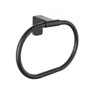 TEMA - PREMİUM YUVARLAK HAVLULUK (SİYAH)