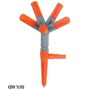 ÜZÜMCÜ - Beş Kollu Çim Fıskiyesi