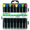 Baku BK-6108 Hassas 8 Parça Tornavida Seti