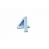 Cemax Villa Boy 4 Rakamı 8,5 cm Yapışkanlı