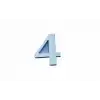 Cemax Villa Boy 4 Rakamı 8,5 cm Yapışkanlı