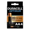 Duracell Optimum Alkalin Pil AA 4 lü Paket