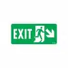 Exit Sağ Aşağı Uyarı Levhası 17,5x25 KOD:957