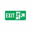 Exit Sağ Yukarı Uyarı Levhası 17,5x25 KOD:959
