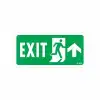 Exit Yukarı Sağ Ok İşaretli Uyarı Levhası 17,5x25 KOD:955