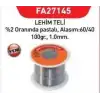 Fastbond 27145 Lehim Teli 1 mm 100 gr