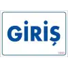 Giriş Uyarı Levhası 17,5x25 KOD:1650