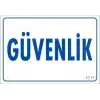 Güvenlik Uyarı Levhası 17,5x25 KOD:1717