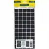 Pacific 6020 BL Yapışkanlı Keçe  20 mm X 20 mm Siyah