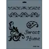 Rich New Seri N-108 Stencil 35x25 cm