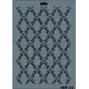 Rich New Seri N-112 Stencil 35x25 cm