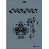 Rich New Seri N-120 Stencil 35x25 cm