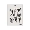Rich New Seri N-122 Stencil 35x25 cm