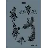 Rich New Seri N-138 Stencil 35x25 cm