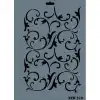 Rich New Seri N-270 Stencil 35x25 cm