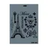 Rich New Seri N-282 Stencil 35x25 cm