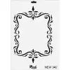 Rich New Seri N-342 Stencil 35x25 cm