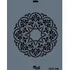 Rich New Seri N-346 Stencil 35x25 cm