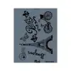 Rich New Seri N-452 Stencil 35x25 cm