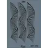 Rich New Seri N-572 Stencil 35x25 cm