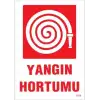 Yangın Hortumu Uyarı Levhası 25x35 KOD:864