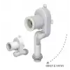 YATAY DÜŞEY FONKSİYONLU PİSUAR SİFONU Q40 / 50 mm ÇIKIŞLI