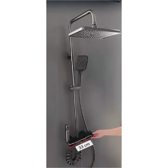 APLUS - AQUARİS MANUEL PİYANO TUŞLU DİJİTAL GÖSTERGELİ DUŞ BATARYA SETİ