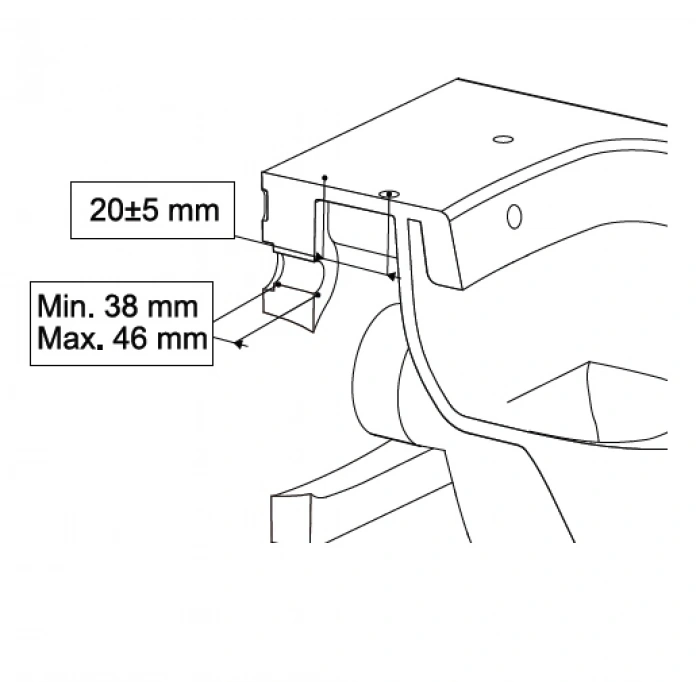 ASMA KLOZET GİZLİ MONTAJ SETİ T1 - ÜSTTEN MONTAJ