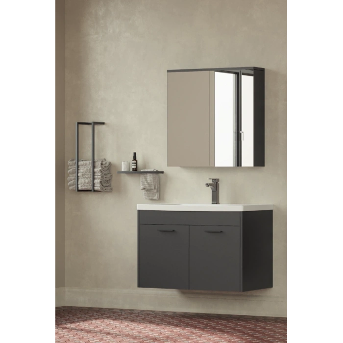 BASİC 65 CM BANYO DOLABI TAKIM