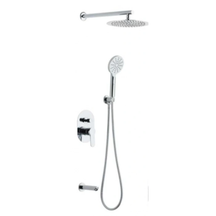 ELİTE ANKASTRE DUŞ SETİ (KROM)