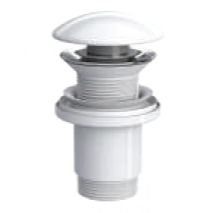 ELIXIR POP UP - SERAMİK BAŞLI PARLAK BEYAZ (TAŞMA DELİKSİZ - ABS GÖVDE)