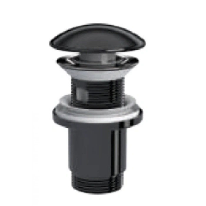 ELIXIR POP UP - SERAMİK BAŞLI PARLAK SİYAH (TAŞMA DELİKLİ - ABS GÖVDE)