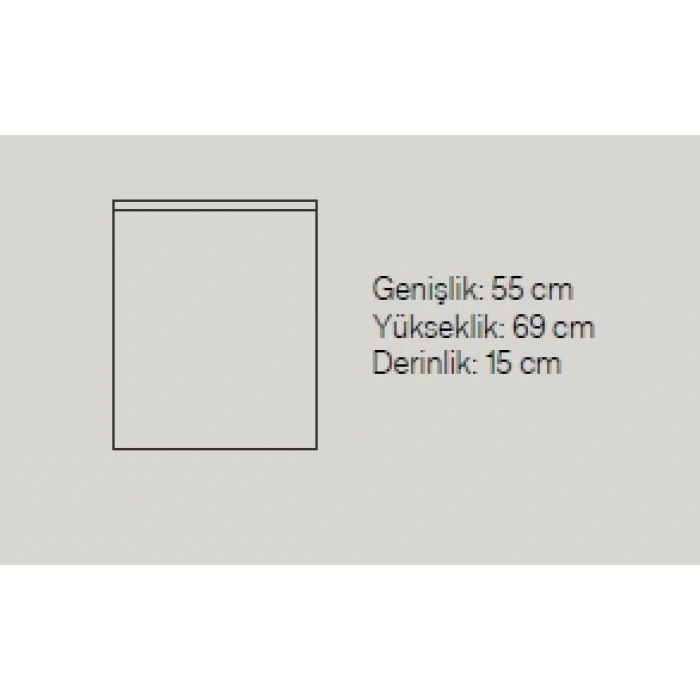 ESTE 65 CM BANYO DOLABI ÜST MODÜL