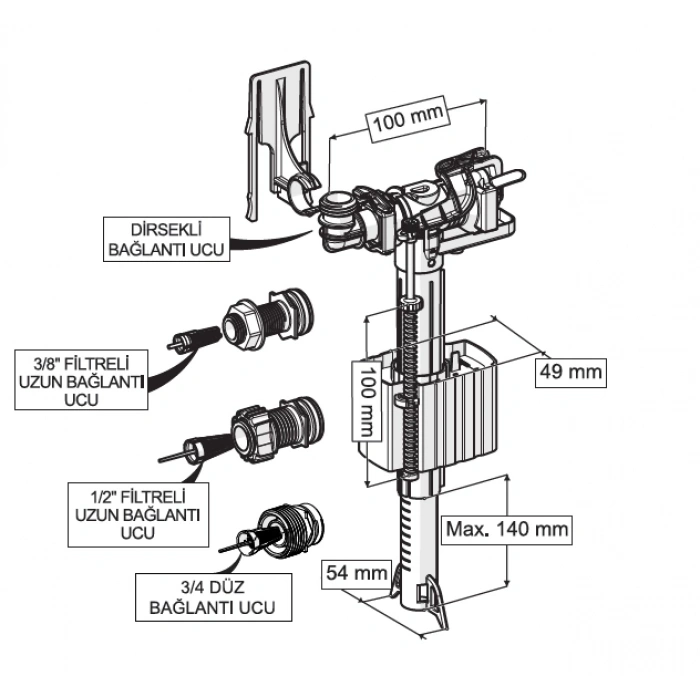 FİLLEXOR REZERVUAR DOLDURMA GRUBU SET