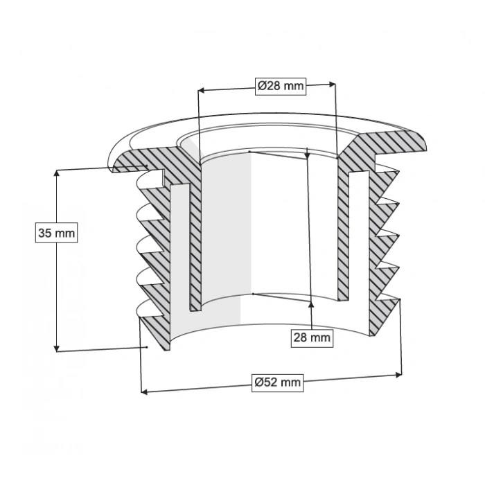 HELA TAŞI ADAPTÖR CONTASI ( Q62-32 mm )