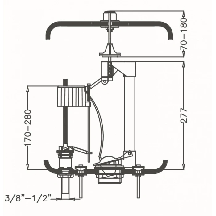 JAPAR - Anadolu Basmalı İç Takım (krom basma butonu - kutulu)