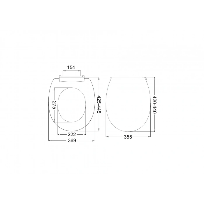 JAPAR - Efes Klozet Kapak Duroplast