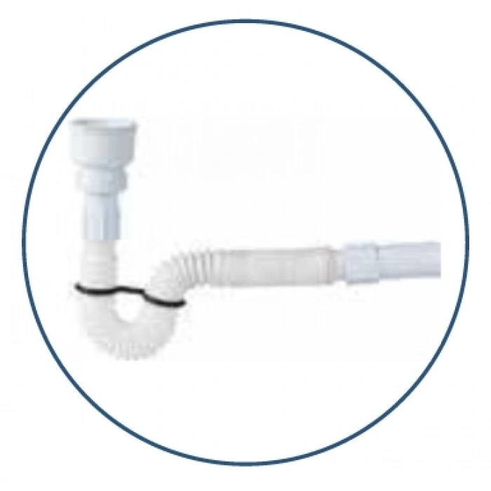 JAPAR - Körüklü Pisuvar Sifonu Q32