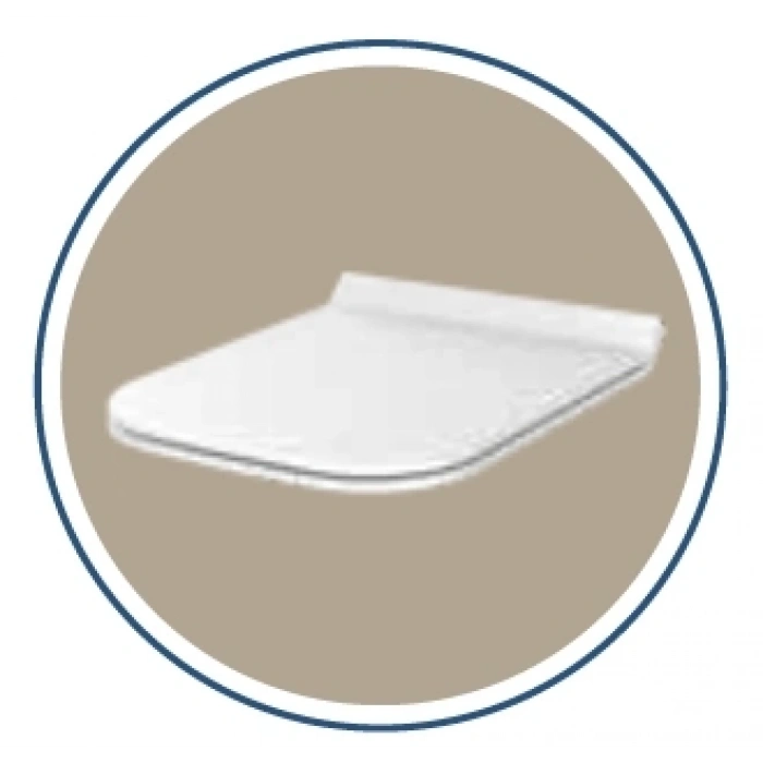 JAPAR - Perfect Slim Klozet Kapak Duroplast ( Yavaş Kapanan )