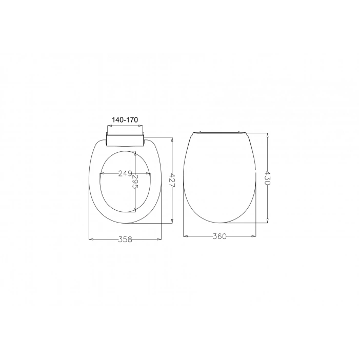 JAPAR - Vega Klozet Kapak Polipropilen