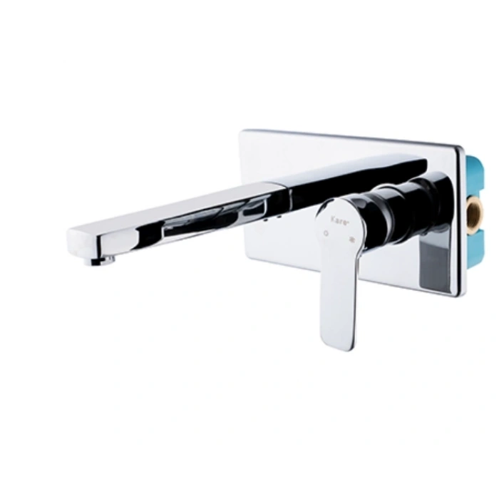 KARE - ANKASTRE LAVABO BATARYASI (KROM)