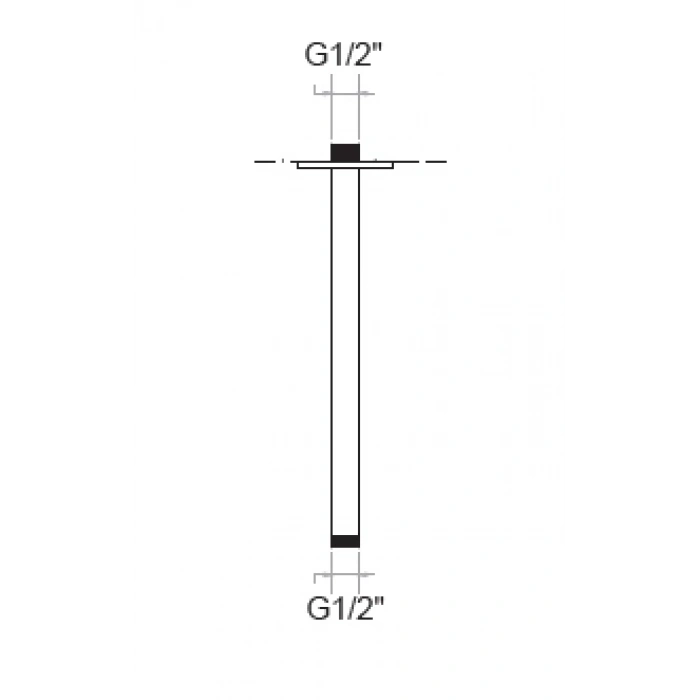 KARE - ANKASTRE TEPE DUS BORUSU KARE 25 cm