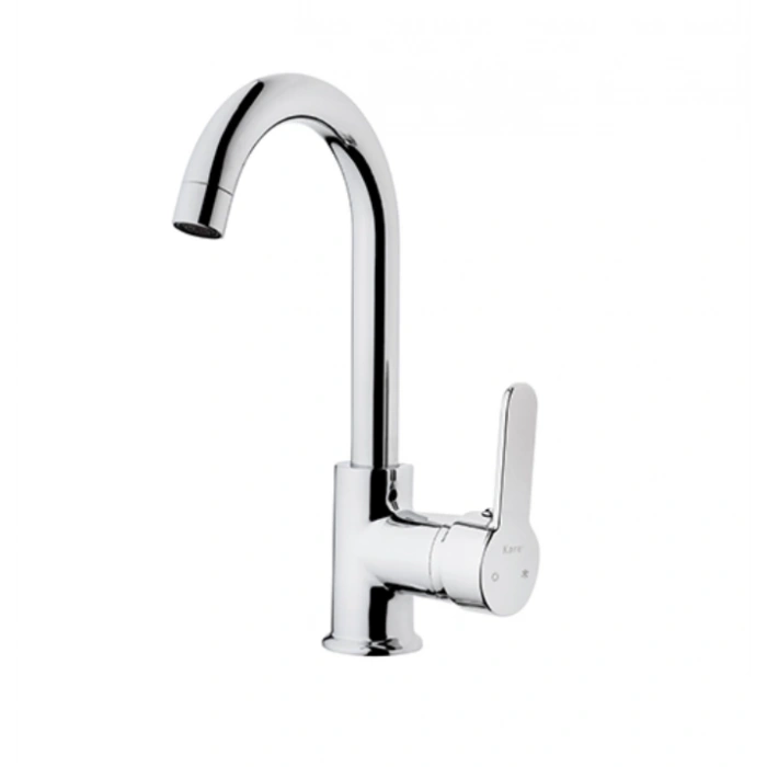 KARE - DELTA MİX KUĞU LAVABO BATARYASI