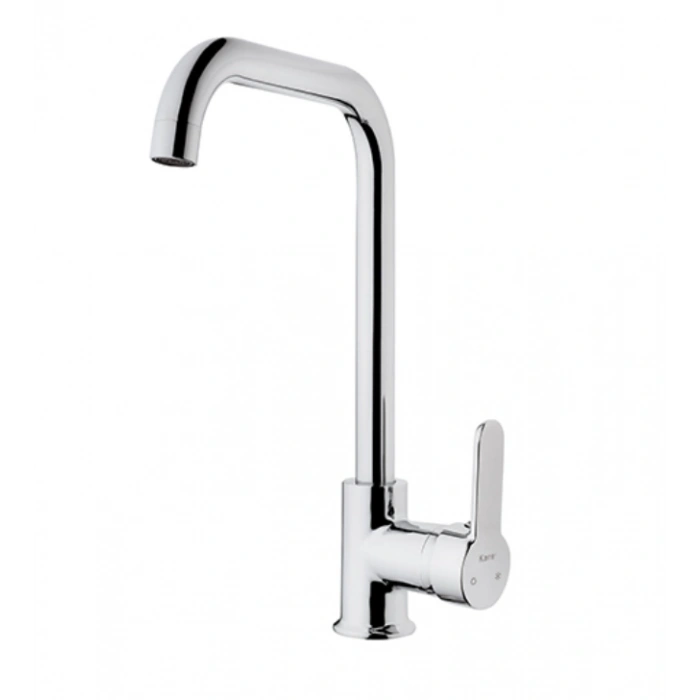 KARE - DELTA MİX L BORULU KUĞU EVYE BATARYASI