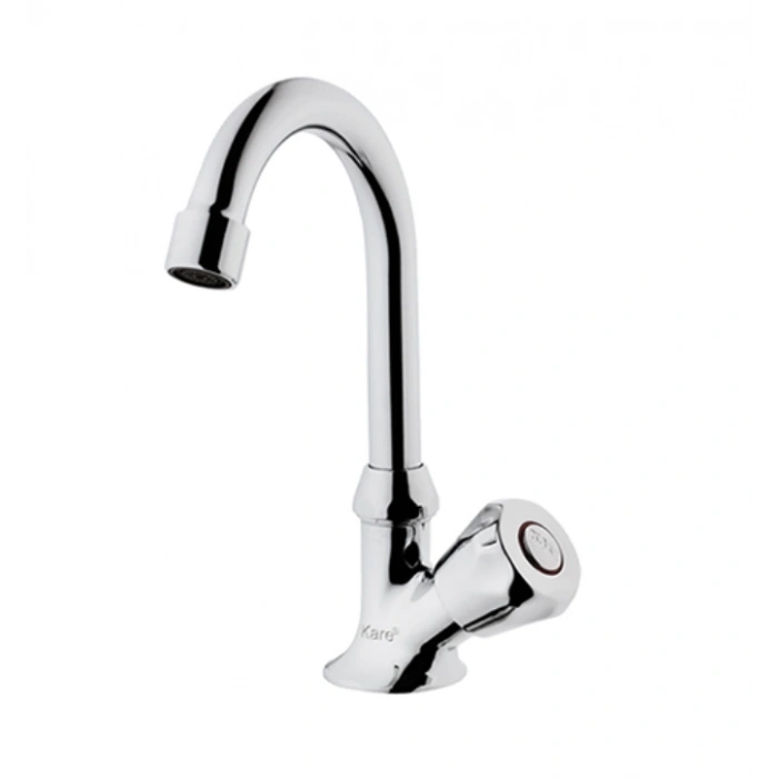 KARE - TEKSU GİRİŞLİ KLASİK LAVABO BATARYASI (ALTTAN)