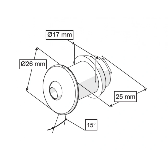 KÜRESEL TAHARET BORU UCU SETİ ( Q26 - 15 DERECE )